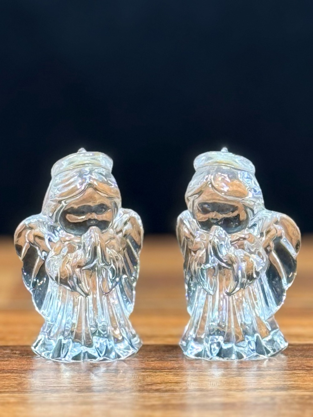 MARQUIS BY WATERFORD CRYSTAL Angel Ornaments (Set of 2)